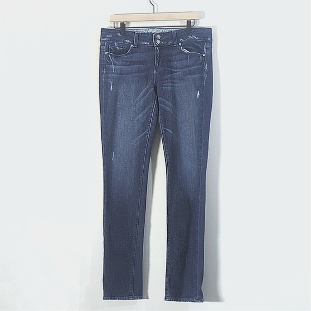 Paige Swall lightly distressed skinny jeans, 32